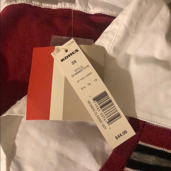 NWT Croft & Barrow Shirt - Picture 3 of 6